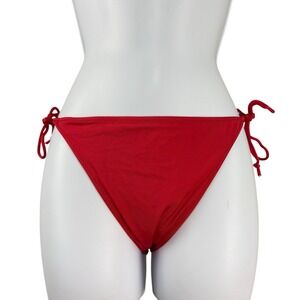 Cosabella Mare Bikini‎ Bottom Large Red Swim Bottoms Swimwear